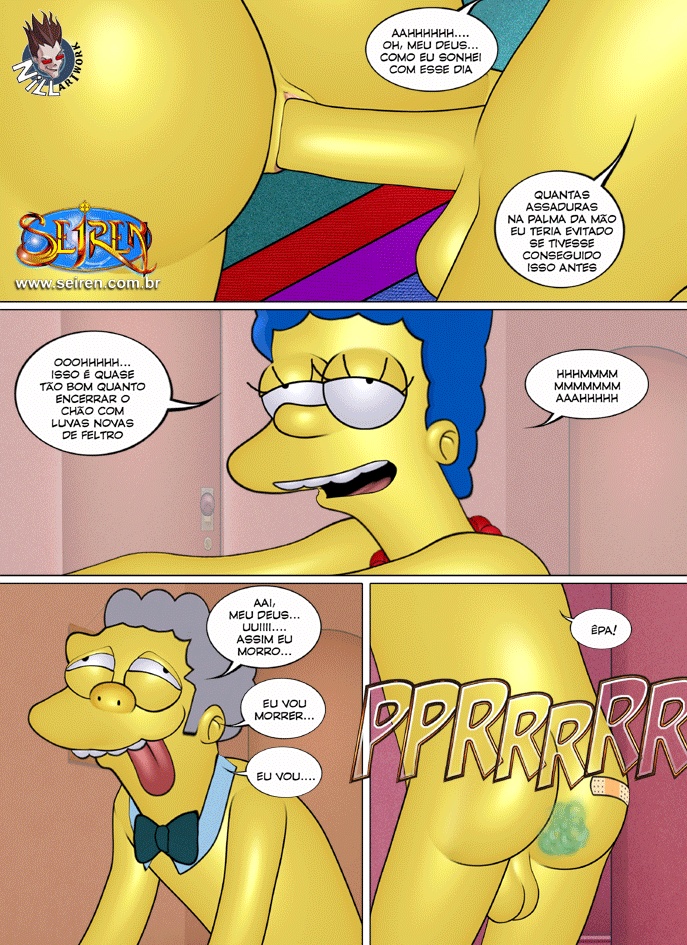 O fugitivo errante 01 - Simpsons