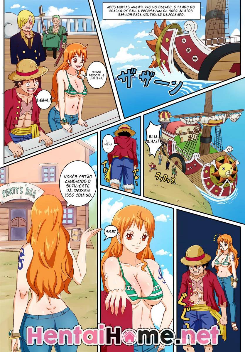 One Piece Hentai – enriquecendo a Nami