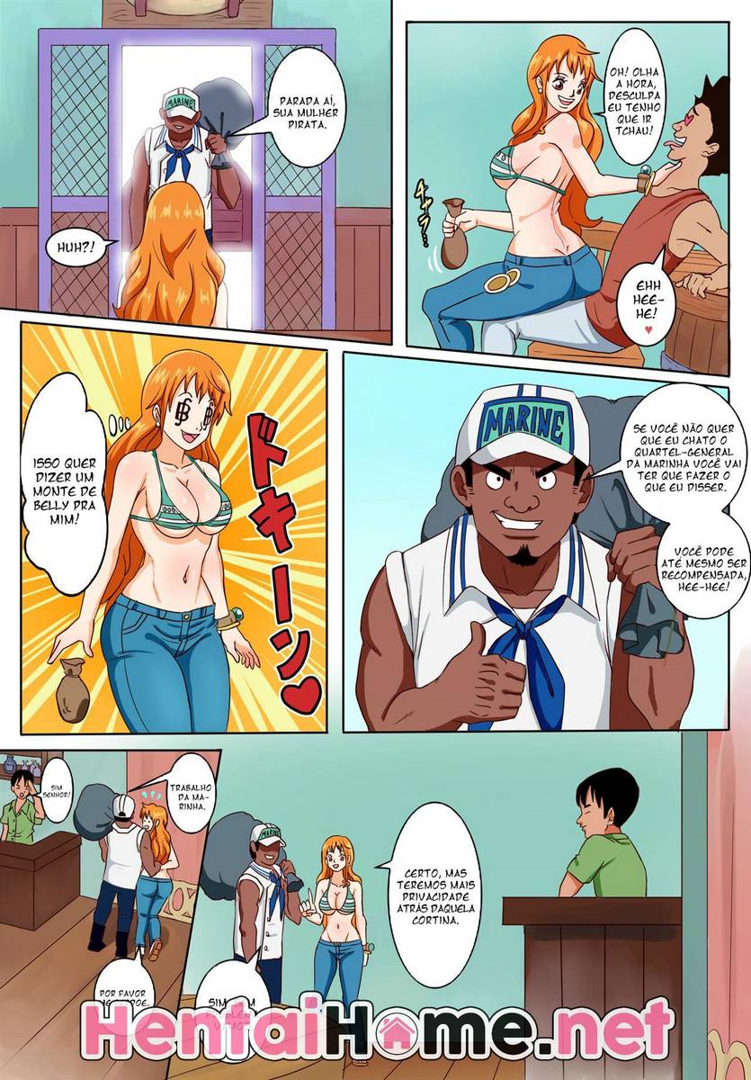 One Piece Hentai – enriquecendo a Nami